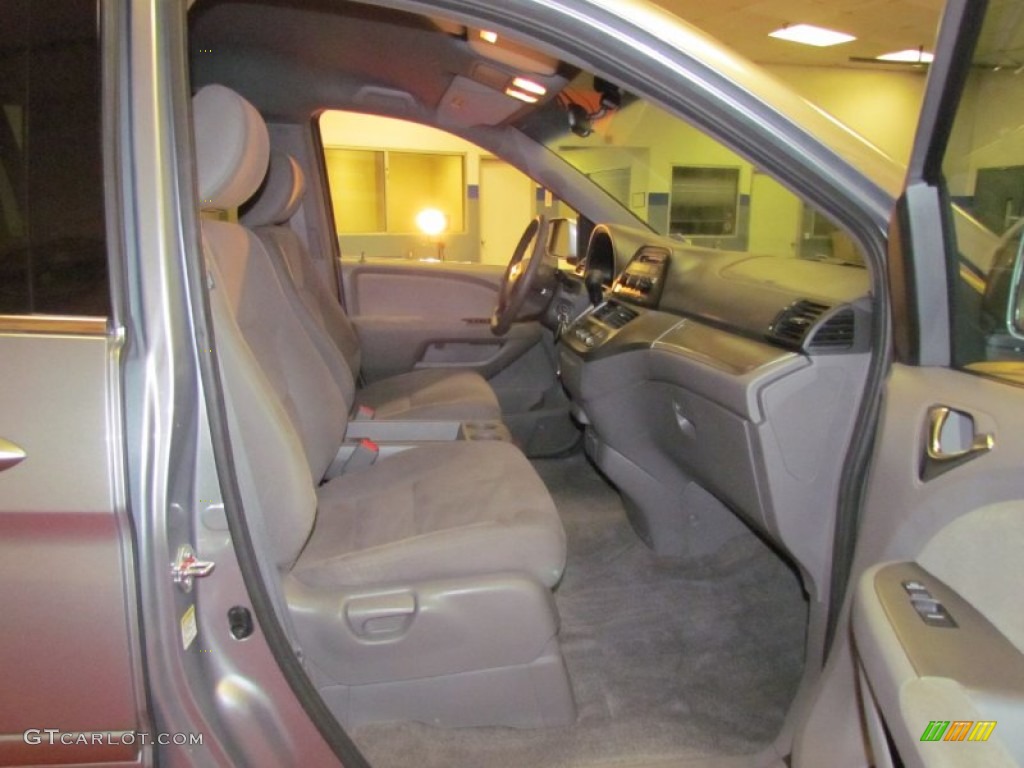 2010 Odyssey EX - Alabaster Silver Metallic / Gray photo #23