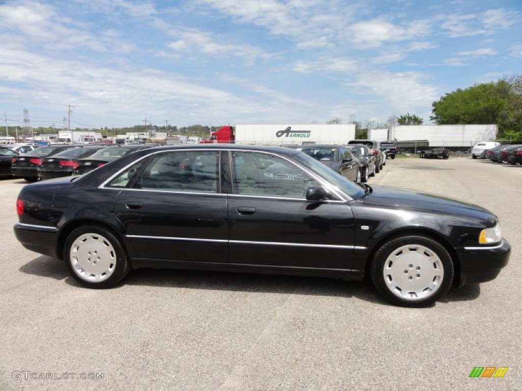 Brilliant Black 2001 Audi A8 4.2 quattro Exterior Photo #63951866