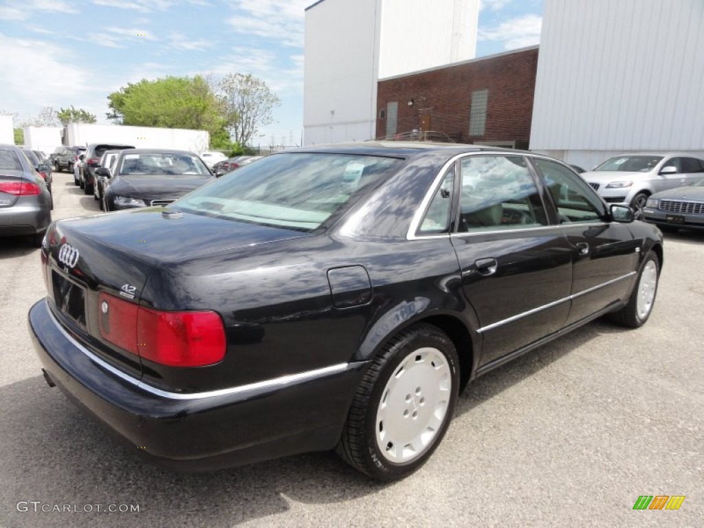Brilliant Black 2001 Audi A8 4.2 quattro Exterior Photo #63951879
