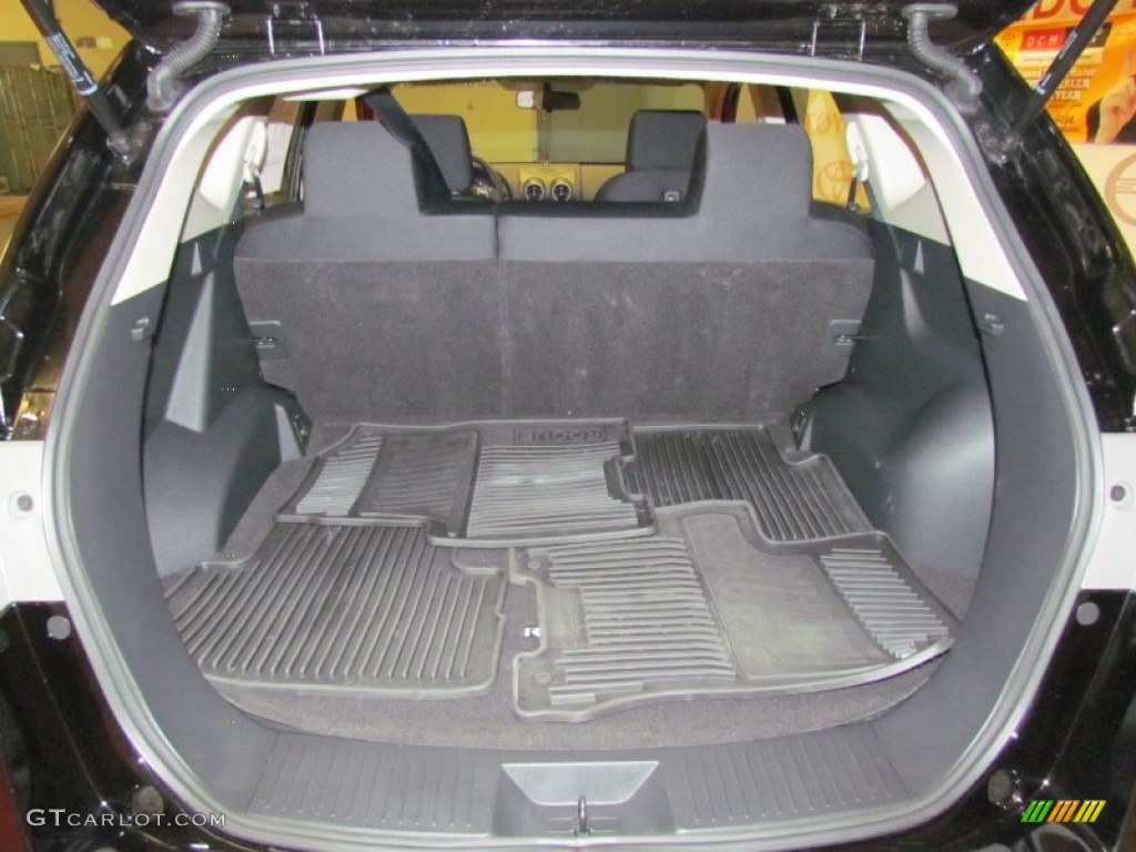 2011 Rogue S AWD - Wicked Black / Black photo #8