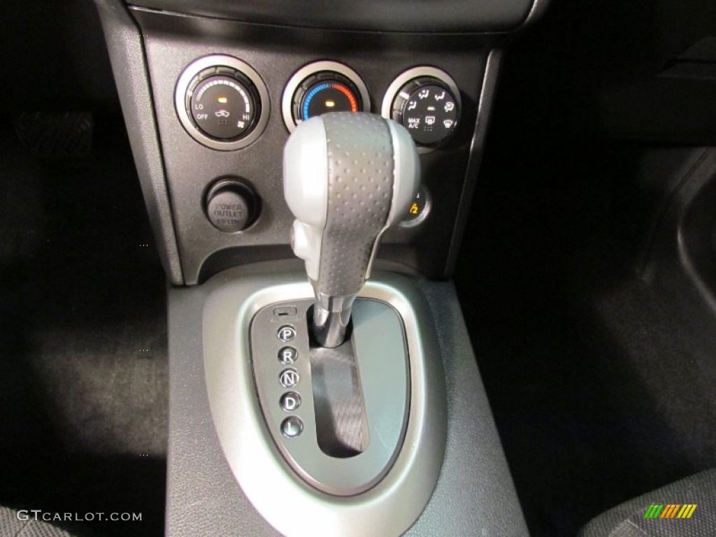 2011 Rogue S AWD - Wicked Black / Black photo #18