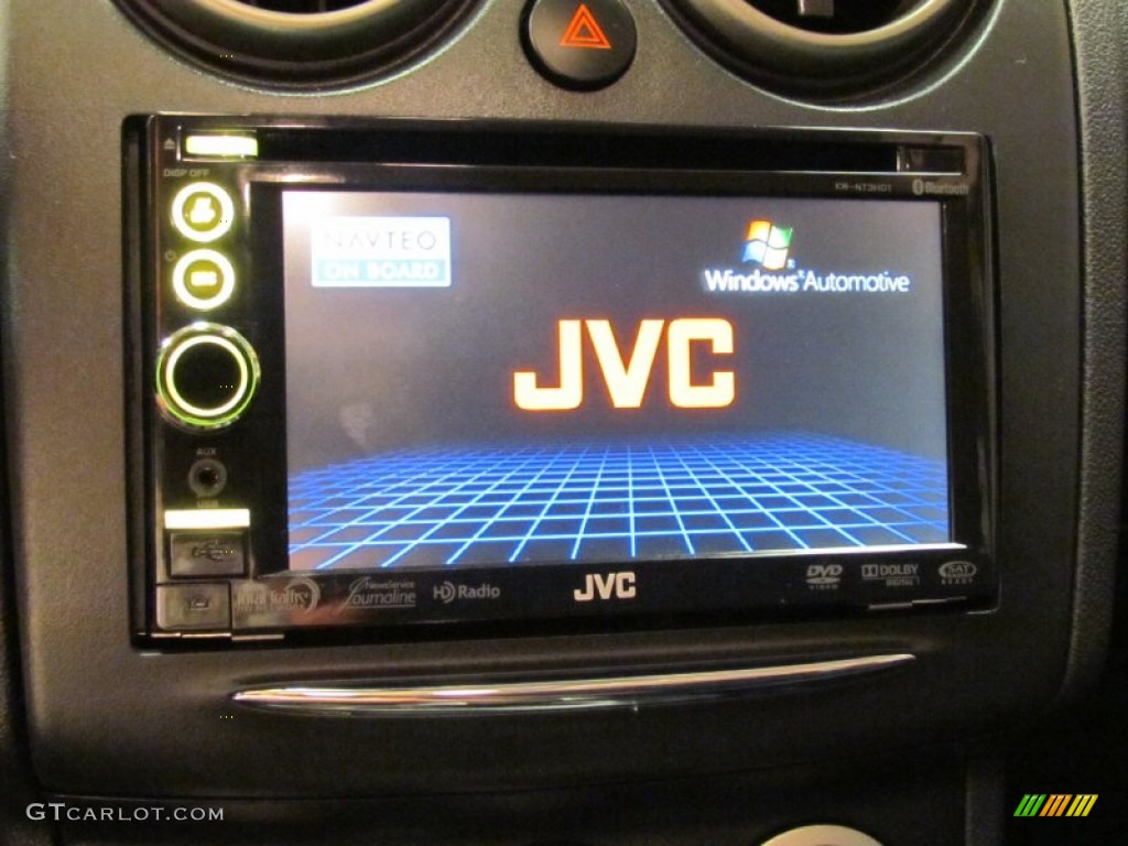 2011 Rogue S AWD - Wicked Black / Black photo #20