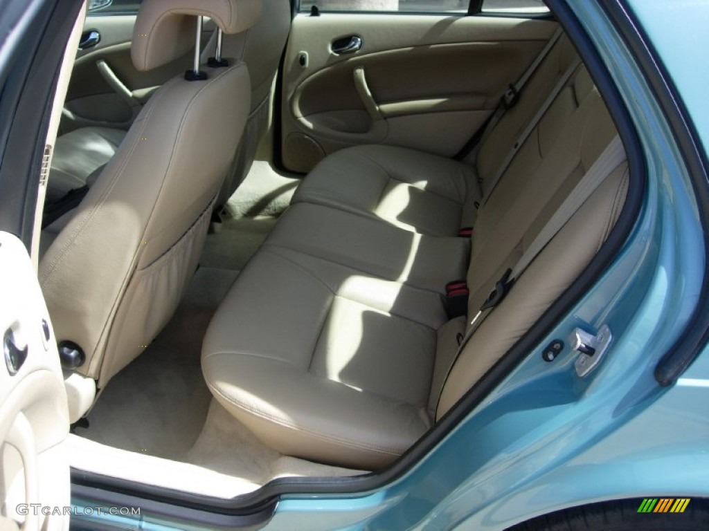 2004 9-5 Arc Sedan - Glacier Blue Metallic / Sand Beige photo #3