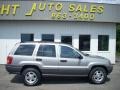 2001 Silverstone Metallic Jeep Grand Cherokee Laredo 4x4  photo #2