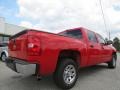 2012 Victory Red Chevrolet Silverado 1500 LT Crew Cab  photo #7