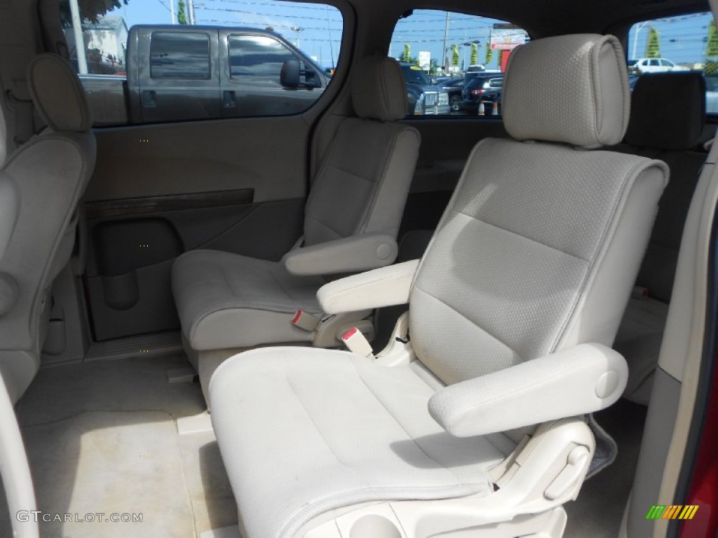 2007 Quest 3.5 SL - Red Brawn Metallic / Beige photo #15