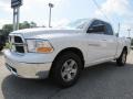 2012 Bright White Dodge Ram 1500 SLT Quad Cab  photo #3