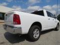 2012 Bright White Dodge Ram 1500 SLT Quad Cab  photo #7