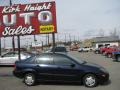 2003 Twilight Blue Metallic Ford Focus LX Sedan  photo #2