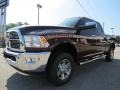 2012 Deep Molten Red Pearl Dodge Ram 2500 HD Laramie Crew Cab 4x4  photo #3