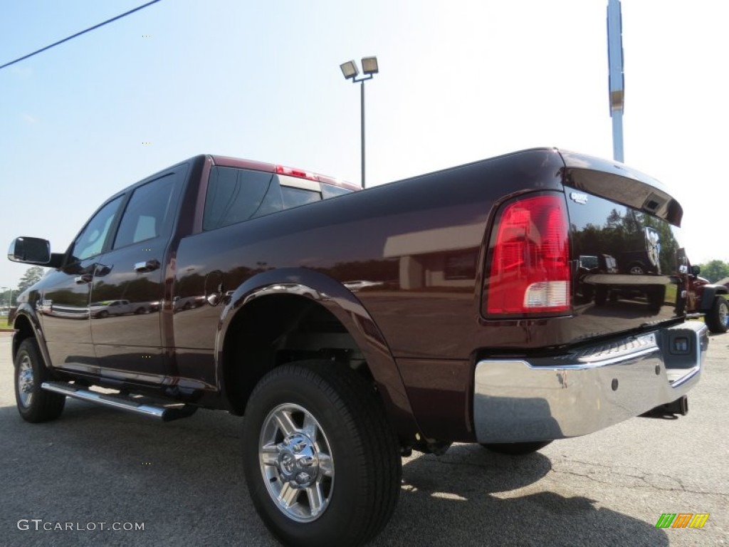 2012 Ram 2500 HD Laramie Crew Cab 4x4 - Deep Molten Red Pearl / Dark Slate photo #5