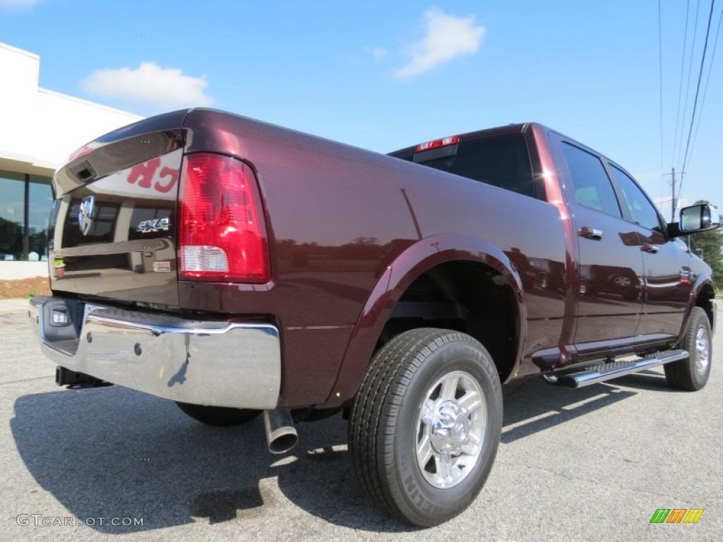 2012 Ram 2500 HD Laramie Crew Cab 4x4 - Deep Molten Red Pearl / Dark Slate photo #7