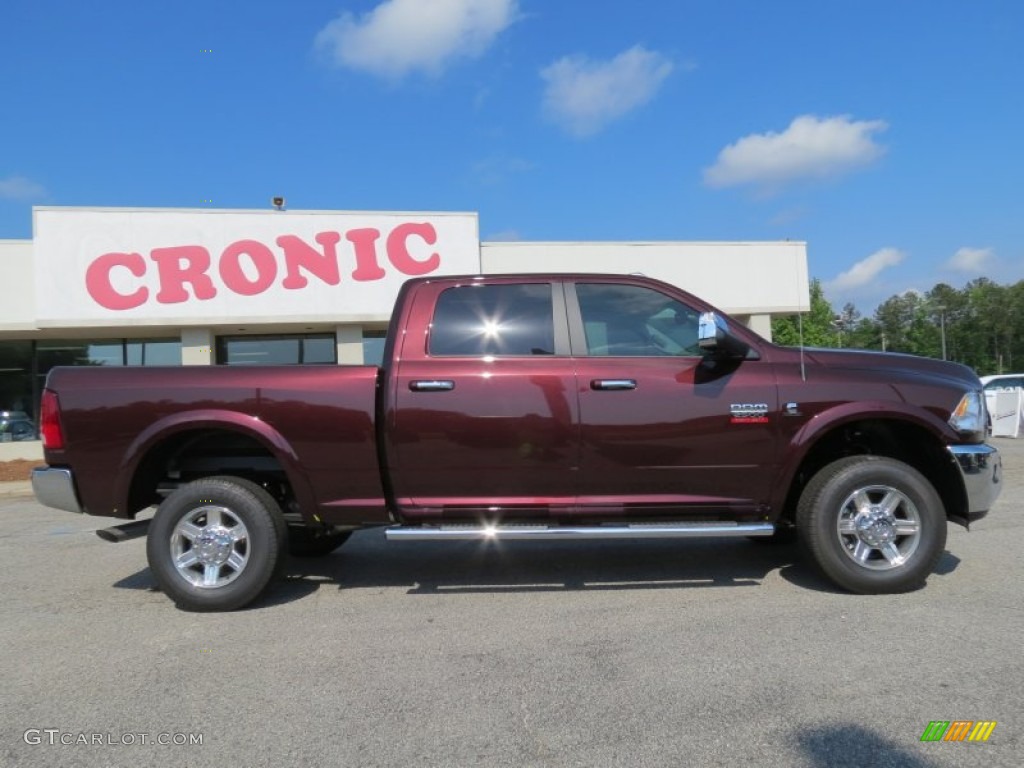 2012 Ram 2500 HD Laramie Crew Cab 4x4 - Deep Molten Red Pearl / Dark Slate photo #8