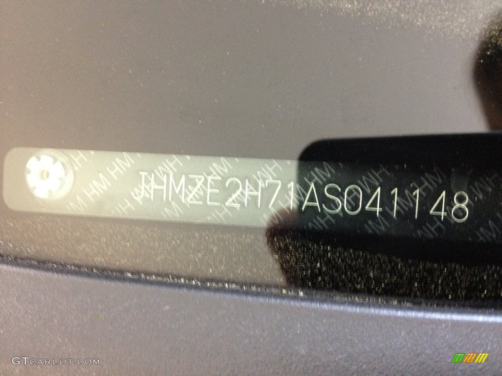2010 Insight Hybrid EX Navigation - Polished Metal Metallic / Gray photo #23