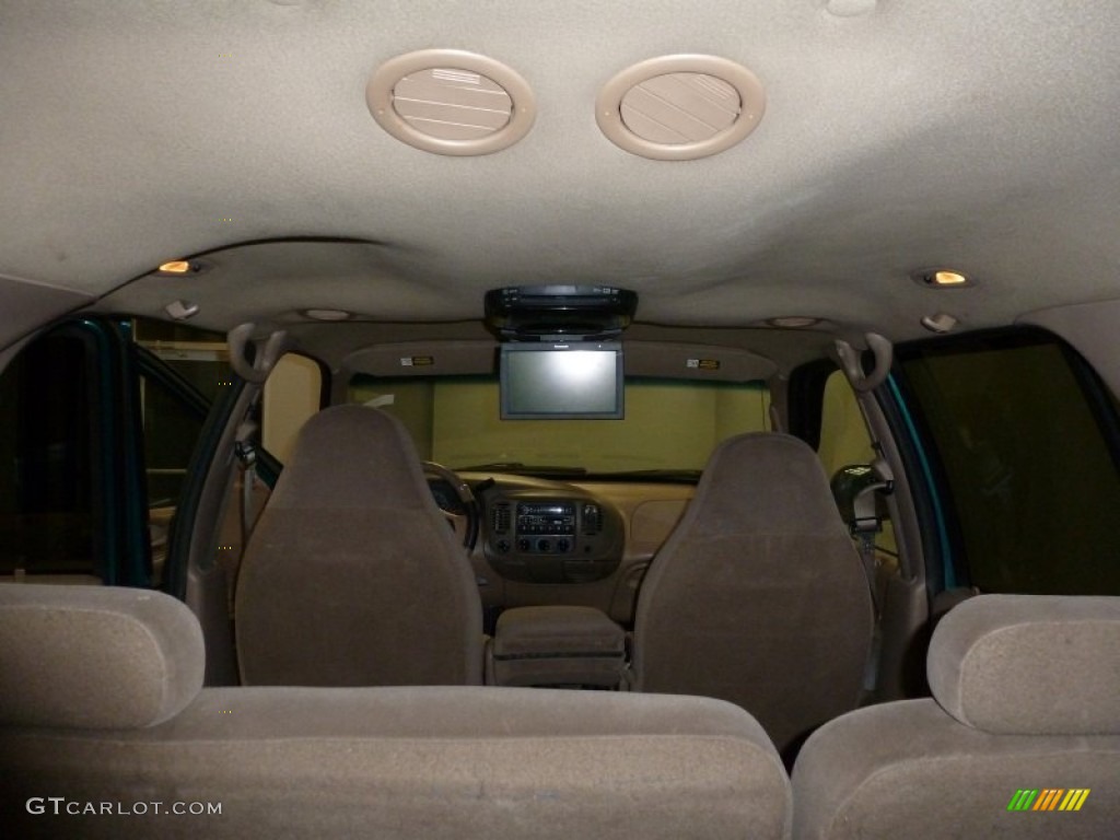 1997 Expedition XLT 4x4 - Pacific Green Metallic / Medium Prairie Tan photo #10