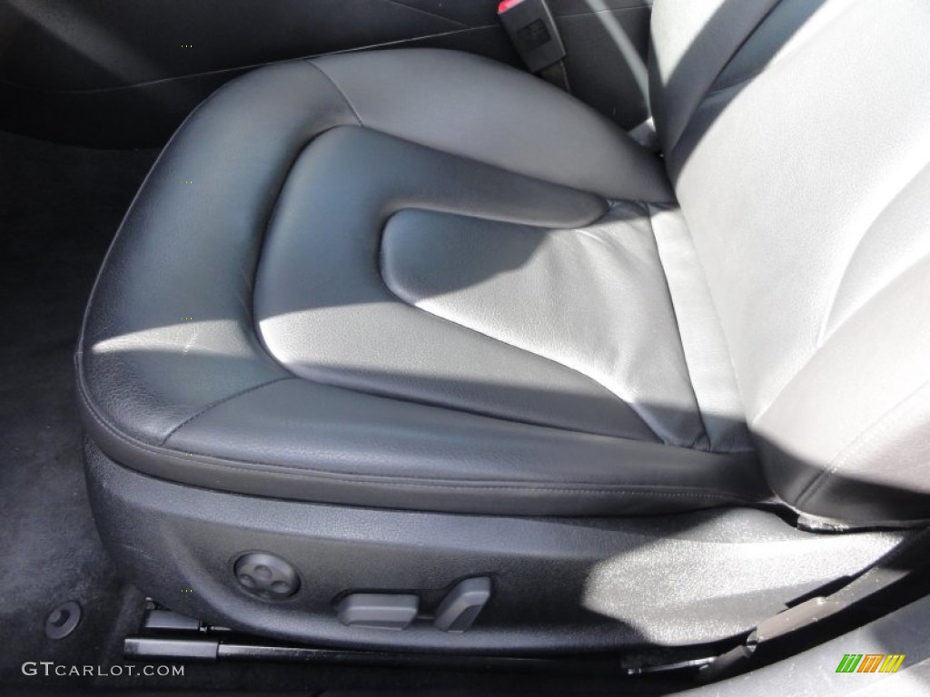 2009 A4 2.0T Premium quattro Sedan - Ice Silver Metallic / Black photo #16