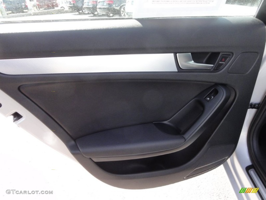 2009 A4 2.0T Premium quattro Sedan - Ice Silver Metallic / Black photo #26