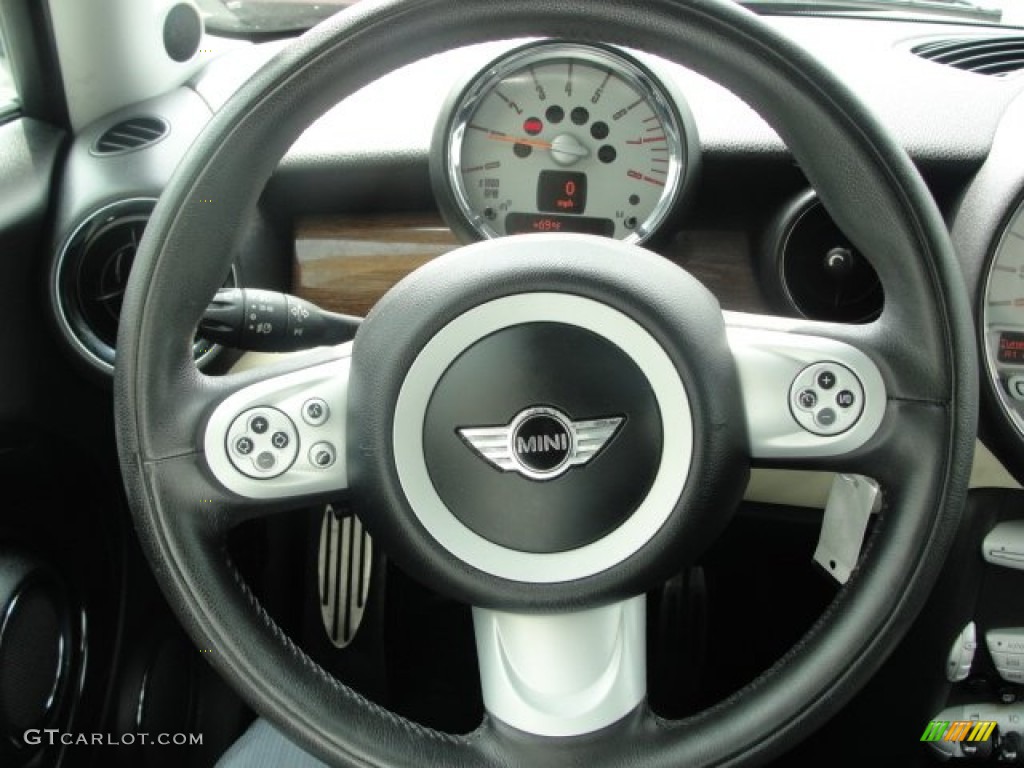 2007 Cooper S Hardtop - Sparkling Silver Metallic / Lounge Carbon Black photo #21