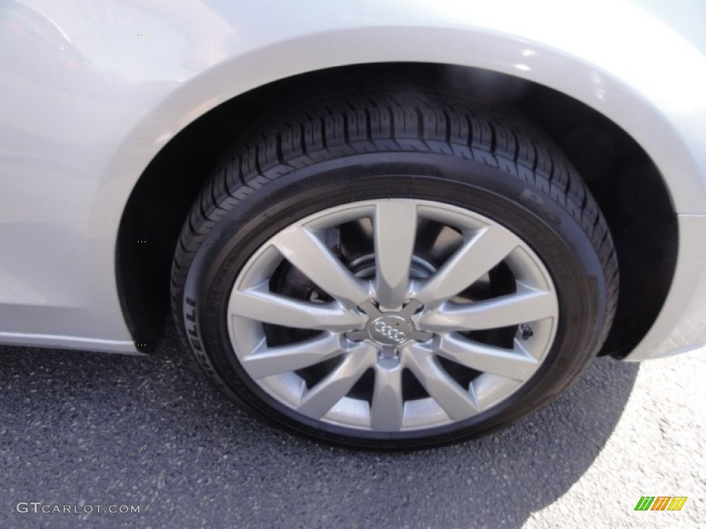 2009 A4 2.0T Premium quattro Sedan - Ice Silver Metallic / Black photo #31