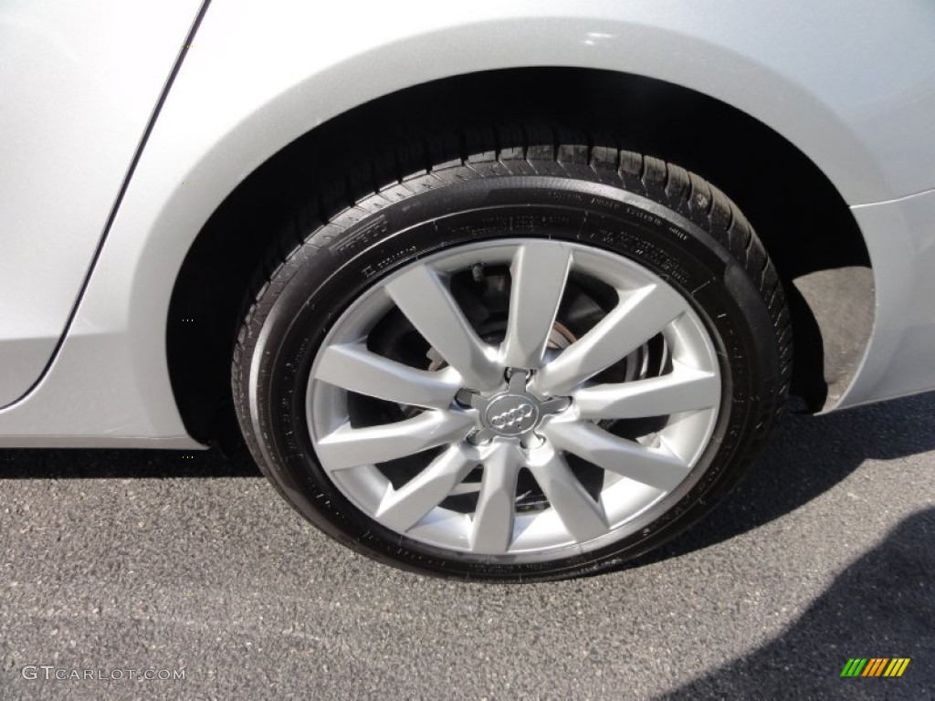 2009 A4 2.0T Premium quattro Sedan - Ice Silver Metallic / Black photo #34