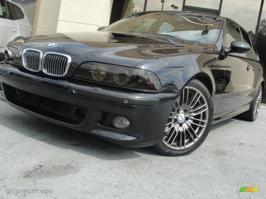 2002 M5  - Carbon Black Metallic / Black photo #1