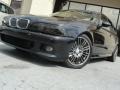 2002 Carbon Black Metallic BMW M5   photo #2