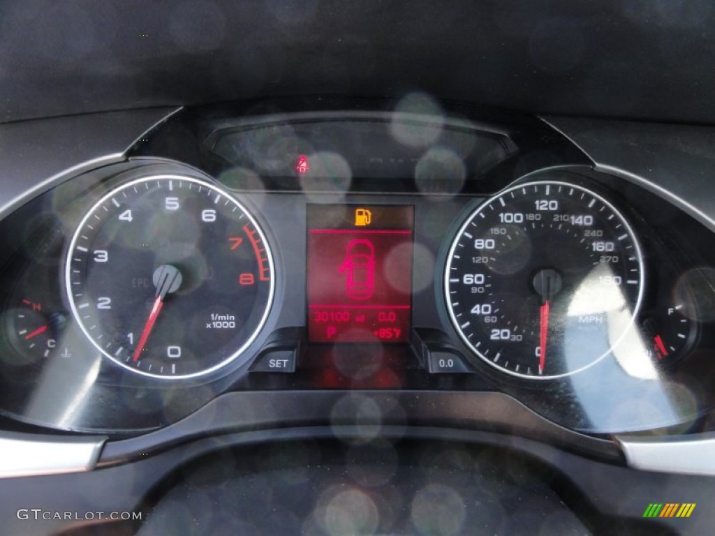 2009 A4 2.0T Premium quattro Sedan - Ice Silver Metallic / Black photo #41