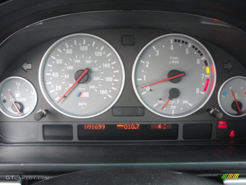 2002 BMW M5 Standard M5 Model Gauges Photo #63956886