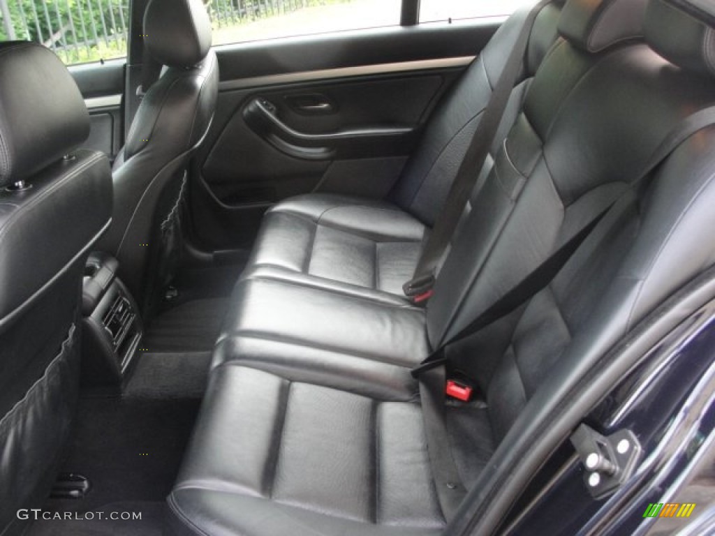 Black Interior 2002 BMW M5 Standard M5 Model Photo #63956938