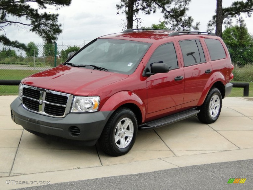 Inferno Red Crystal Pearl 2007 Dodge Durango SXT Exterior Photo #63956992