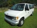 Oxford White 1998 Ford E Series Van E150 Passenger