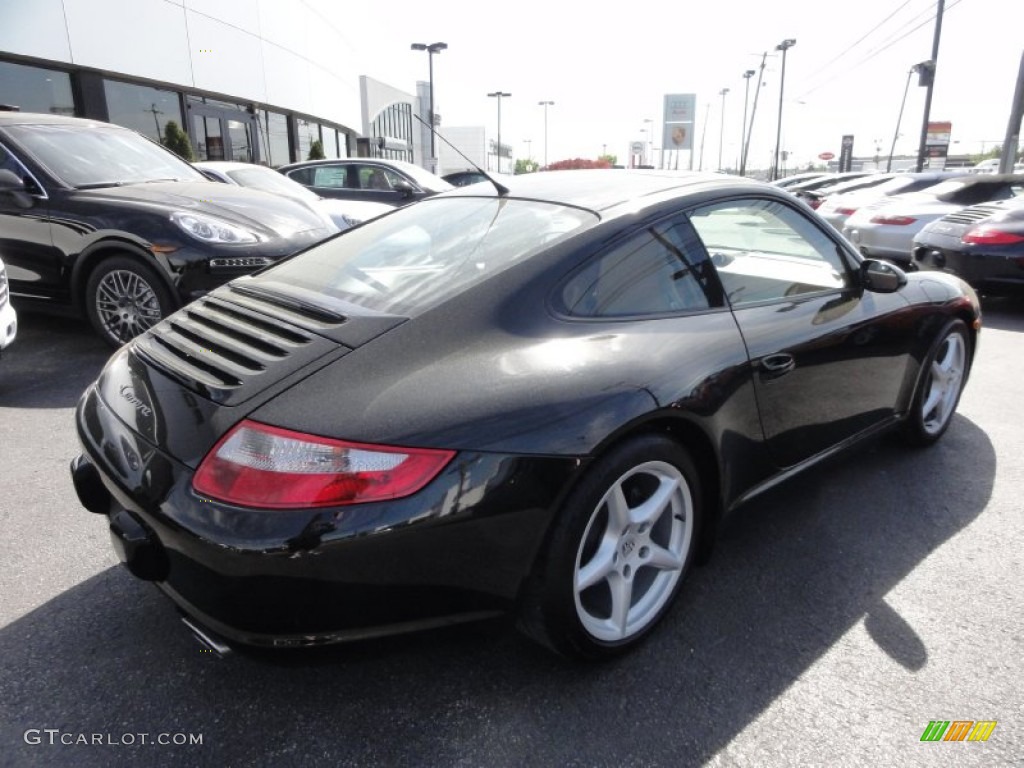 2005 911 Carrera Coupe - Black / Sand Beige photo #8