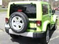 2012 Gecko Green Jeep Wrangler Sahara 4x4  photo #2