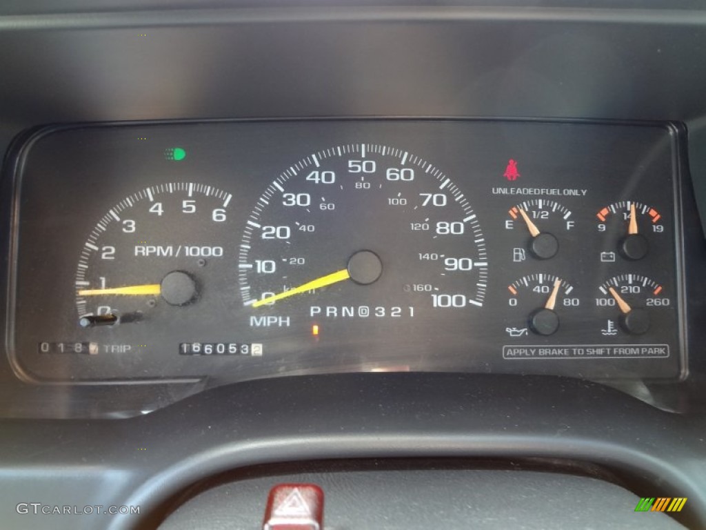 1997 Chevrolet C/K C1500 Extended Cab Gauges Photo #63958120