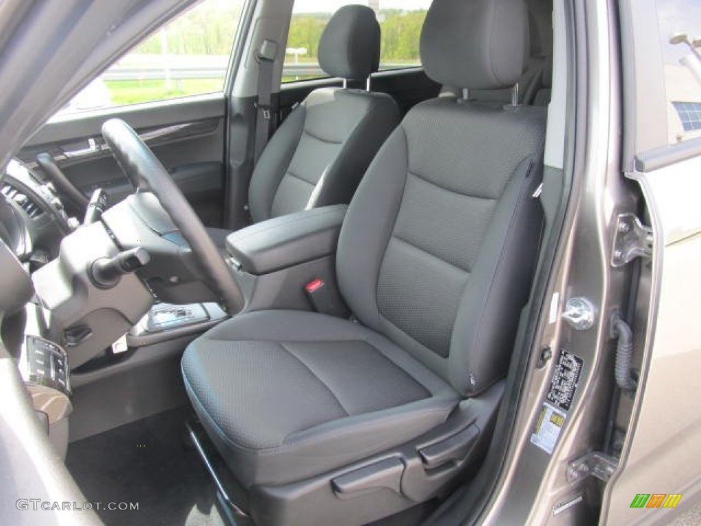 Black Interior 2012 Kia Sorento LX AWD Photo #63958388