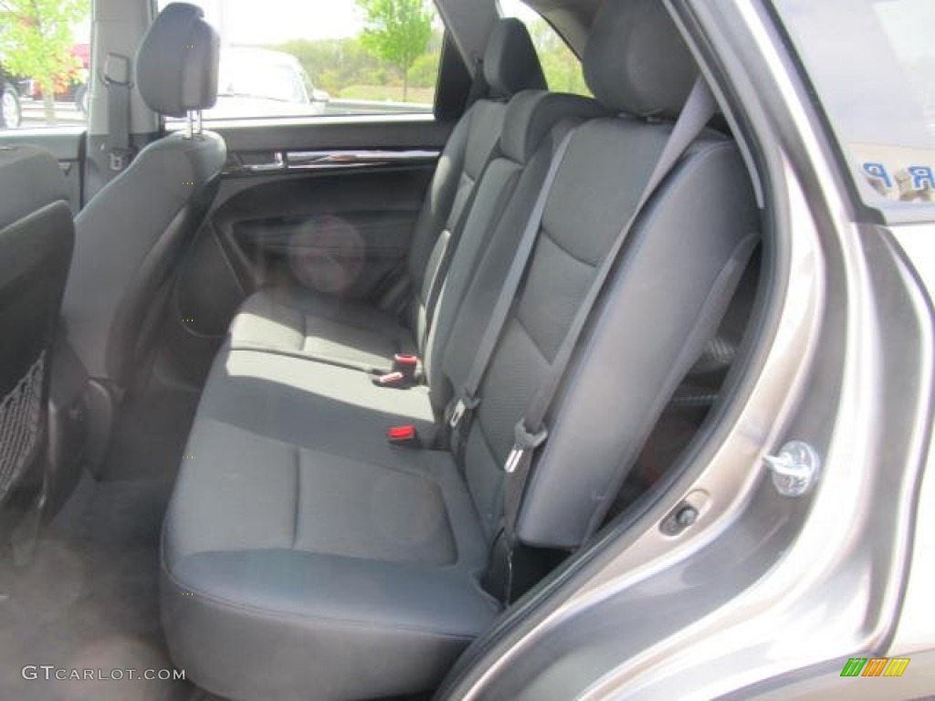 Black Interior 2012 Kia Sorento LX AWD Photo #63958397