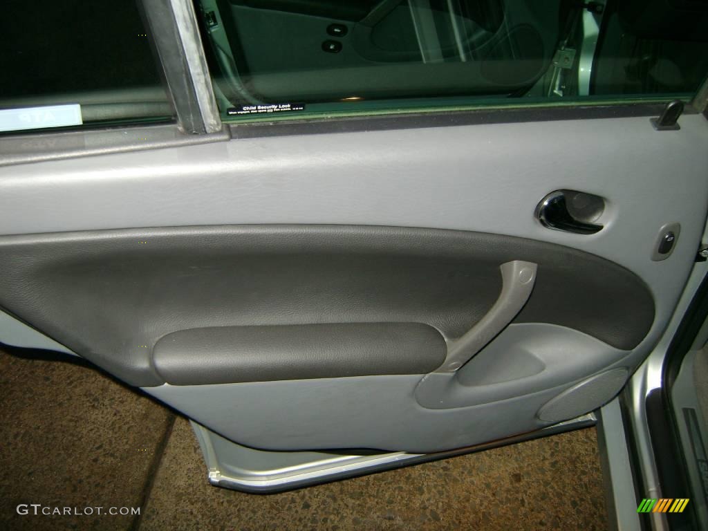 2000 9-5 Aero Sedan - Silver Metallic / Medium Grey photo #30