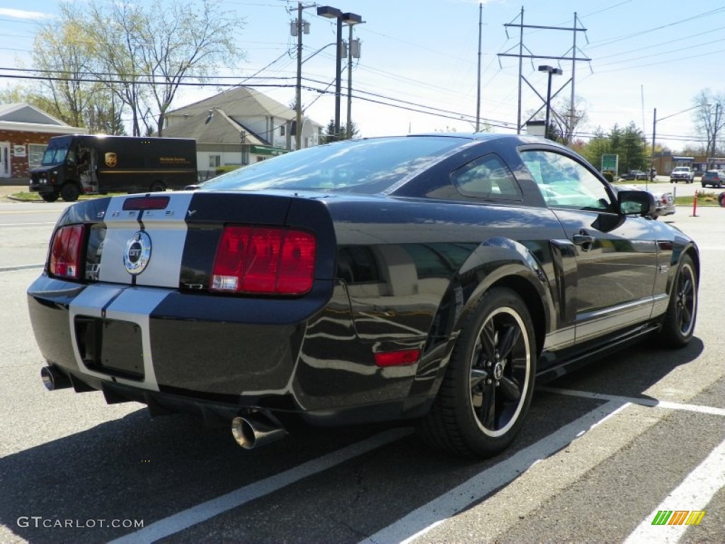 2007 Mustang Shelby GT Coupe - Black / Dark Charcoal photo #6
