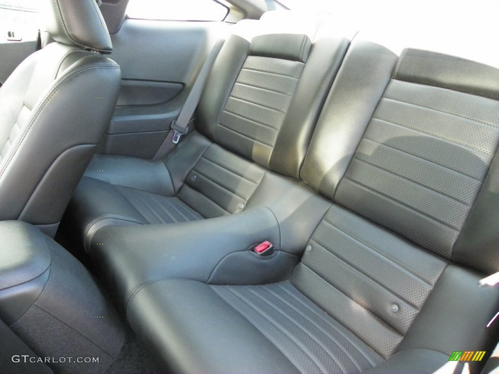 2007 Mustang Shelby GT Coupe - Black / Dark Charcoal photo #17