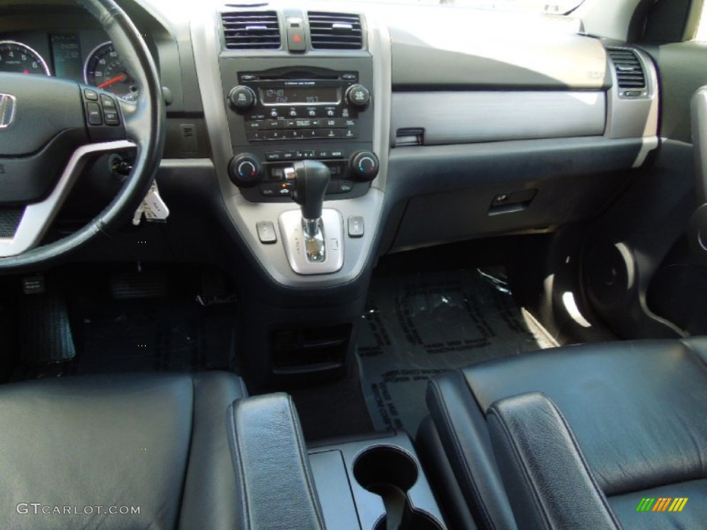 2009 CR-V EX-L - Alabaster Silver Metallic / Black photo #18