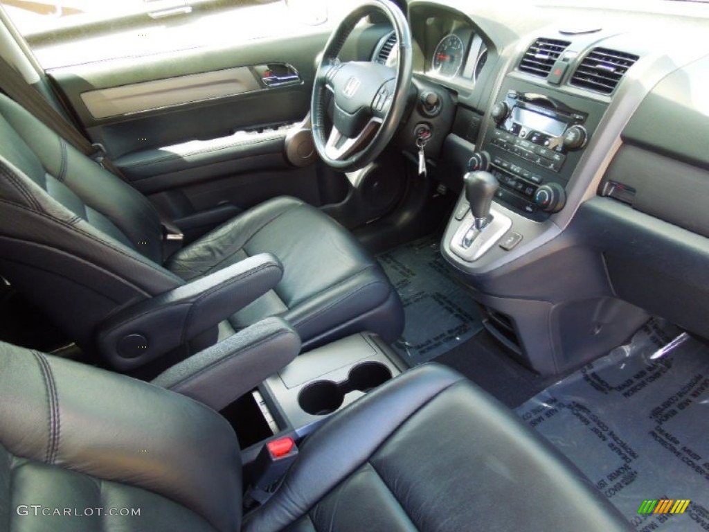 2009 CR-V EX-L - Alabaster Silver Metallic / Black photo #22