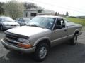 1999 Light Pewter Metallic Chevrolet S10 LS Regular Cab 4x4  photo #3
