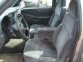 1999 Light Pewter Metallic Chevrolet S10 LS Regular Cab 4x4  photo #9