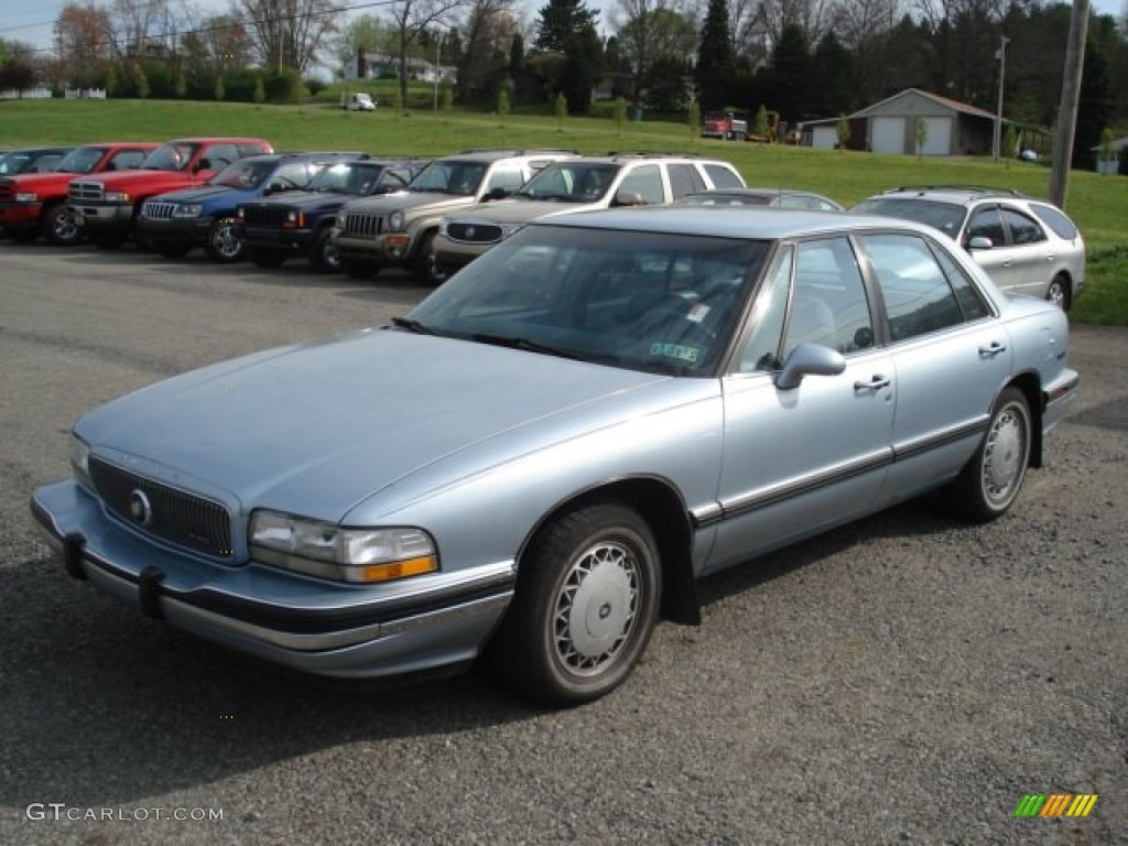 1995 LeSabre Custom - Light Adriatic Blue Metallic / Blue photo #3