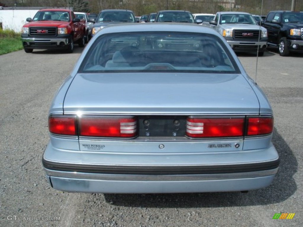 1995 LeSabre Custom - Light Adriatic Blue Metallic / Blue photo #5