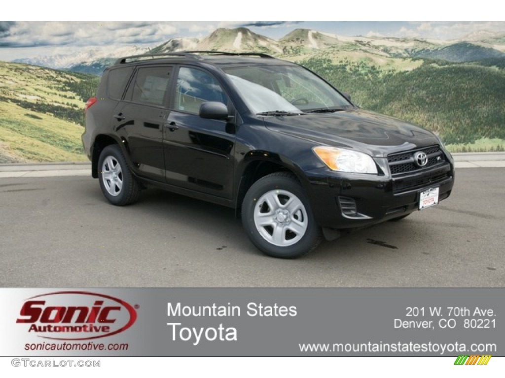 2012 RAV4 V6 4WD - Black / Ash photo #1