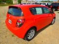 2012 Inferno Orange Metallic Chevrolet Sonic LT Hatch  photo #6