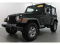 Black 2002 Jeep Wrangler SE 4x4