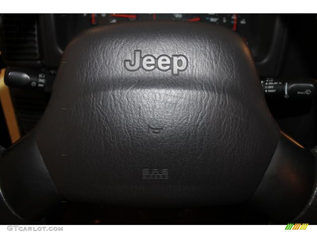2002 Wrangler SE 4x4 - Black / Agate Black photo #21