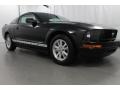 Black - Mustang V6 Deluxe Coupe Photo No. 3